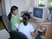 Kinder am Computer